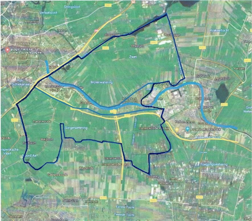 Werkgebied rond de Rijn